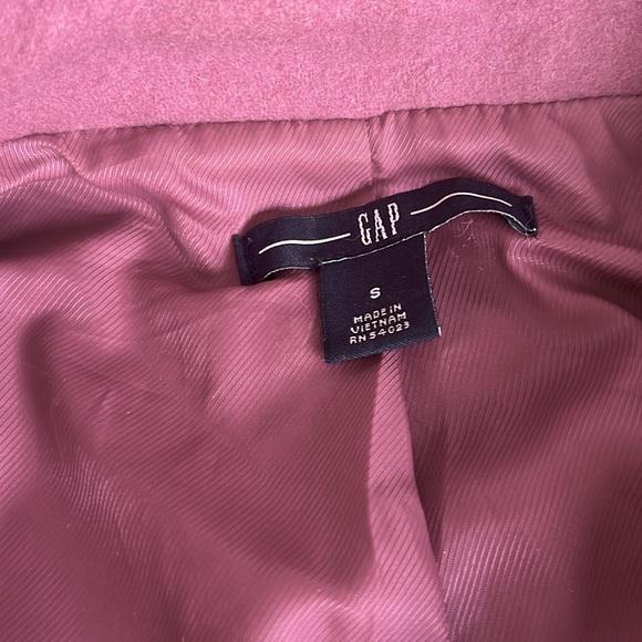 Pink -Gap- Wool Pea Coat - Size Small - Picture 2 of 12